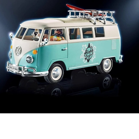 PLAYMOBIL Volkswagen T1 Camping Bus - Special Edition Already assembled good - Picture 1 of 16